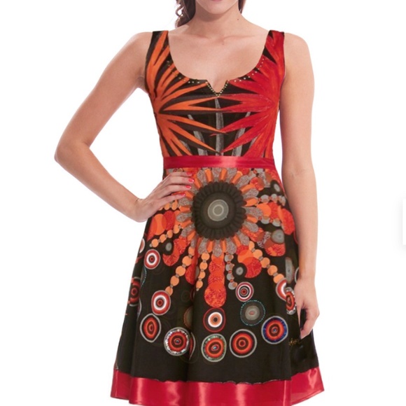 New with Tags - Desigual Vest Railey Dress size XS - Picture 6 of 6